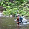 Appalachian Trail Flussdurchquerung